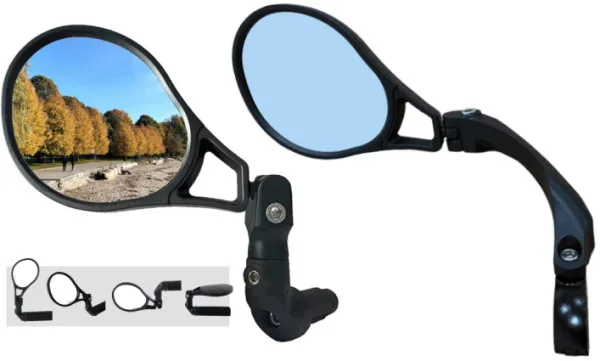 Best Electric Bike Mirror - Hafny Round Mirror